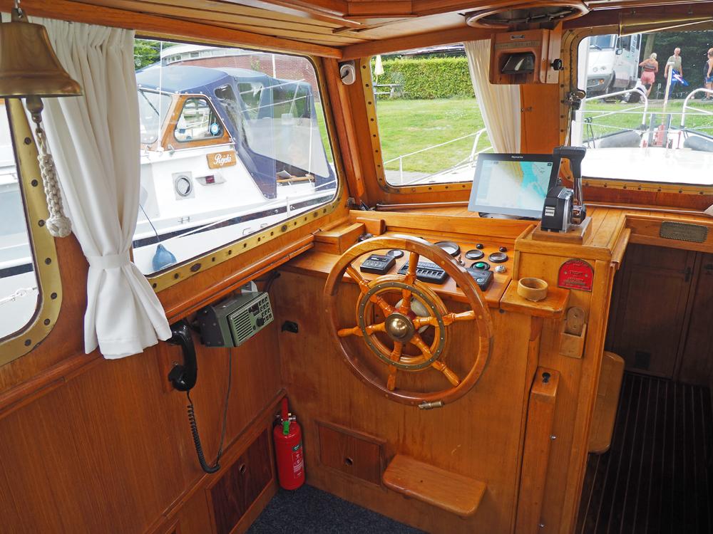 Steuerhaus, Innenausstattung